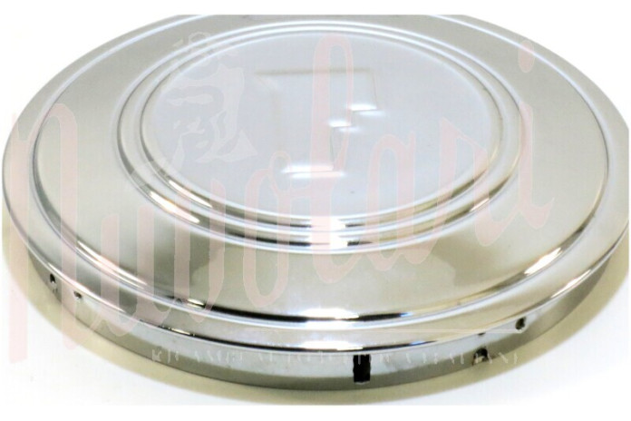 COPPA RUOTA CROMATA CERCHIO A RAGGI