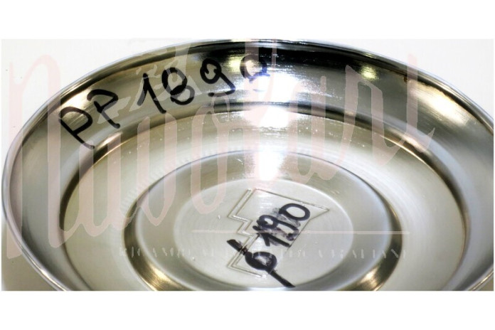 COPPA RUOTA CROMATA D/190 LOGO F