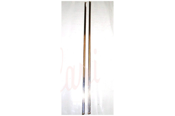 COPPIA MODANATURE SOTTOPORTE (Cent 124.5 INOX)