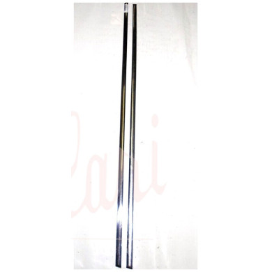 COPPIA MODANATURE SOTTOPORTE (Cent 124.5 INOX)