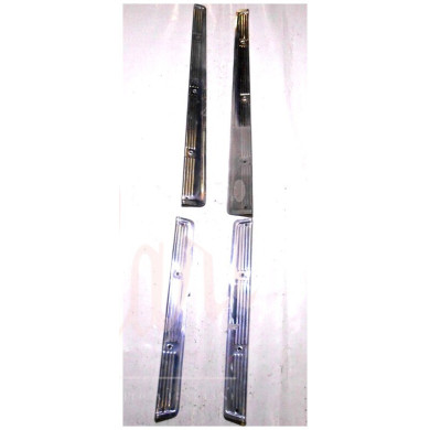 SERIE 4 PEZZI  BATTICALCAGNO ESTERNO ANTE POST ALLUMINIO