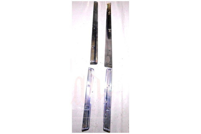 SERIE 4 PEZZI  BATTICALCAGNO ESTERNO ANTE POST ALLUMINIO