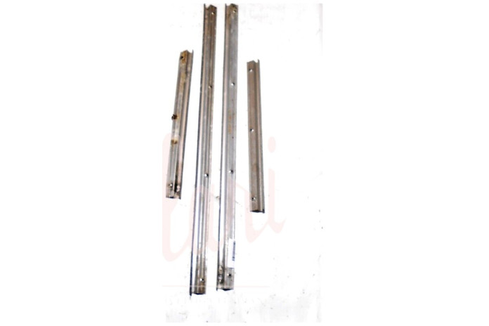 SERIE 4 PEZZI BATTICALCAGNO RITEGNO GUARNIZIONE ANT POST