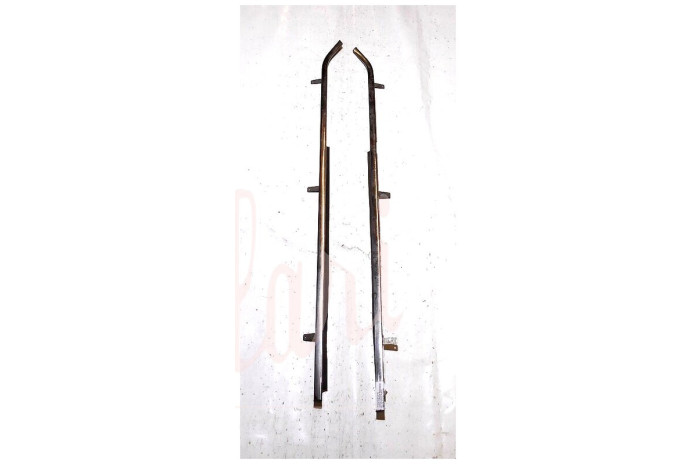 COPPIA CORNICE RASCHIAVETRO ESTERNO PORTA (COMPLETA)