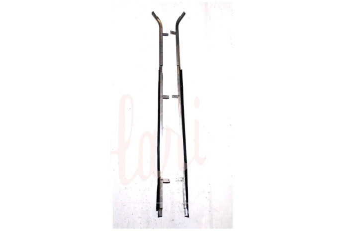 COPPIA CORNICE RASCHIAVETRO ESTERNO PORTA (COMPLETA)