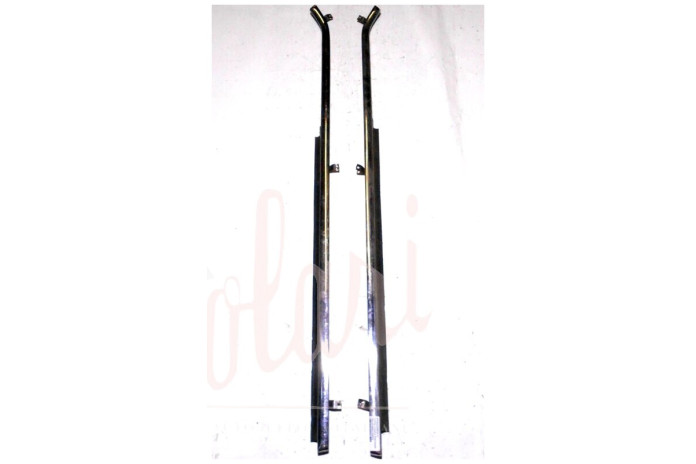 COPPIA CORNICE RASCHIAVETRO INTERNO PORTA (COMPLETA)