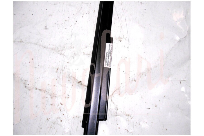 CORNICE RASCHIAVETRO ESTERNO PORTA POSTERIORE (NERA COMPLETA)