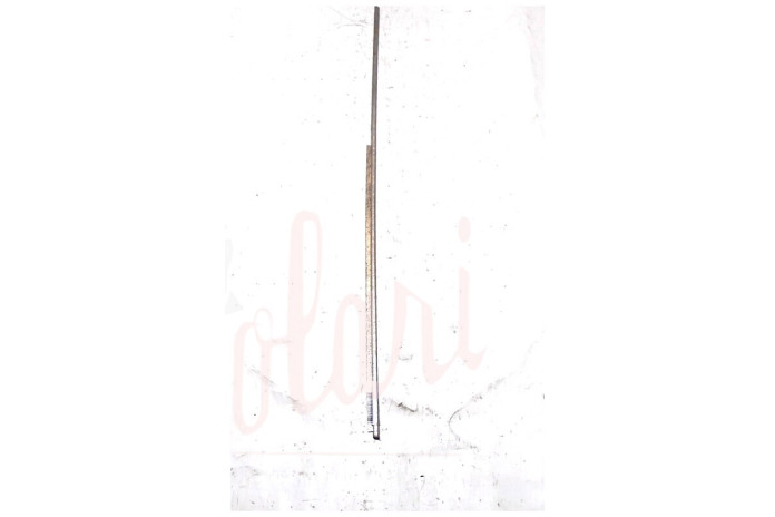 CORNICE RASCHIAVETRO ESTERNO PORTA ANT (COMPLETA ALLUMINIO)