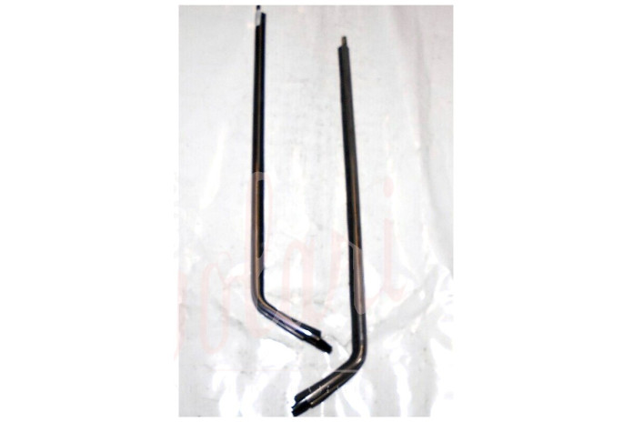 COPPIA CORNICE RASCHIAVETRO POST ESTERNA (COMPLETA CROMATA)