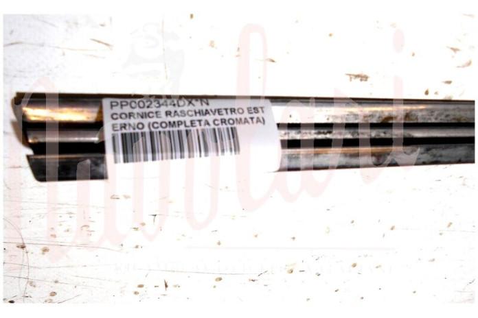 CORNICE RASCHIAVETRO ESTERNO POSTERIORE (COMPLETA CROMATA)