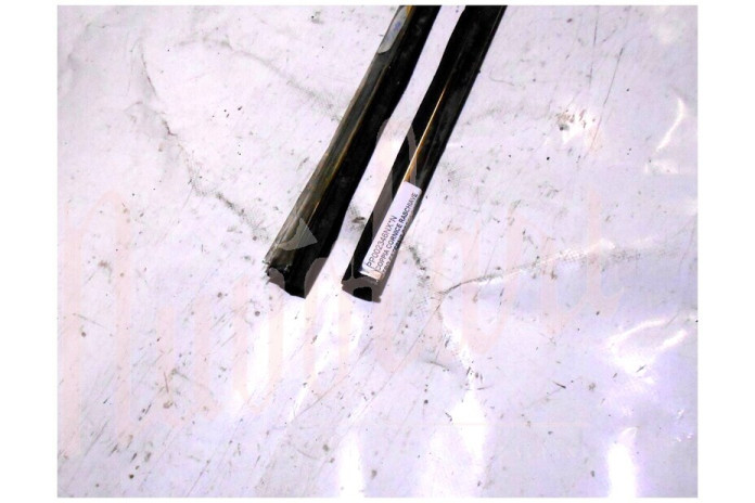 COPPIA CORNICE RASCHIAVETRO ESTERNO PORTA POSTERIORE (COMPLETA)