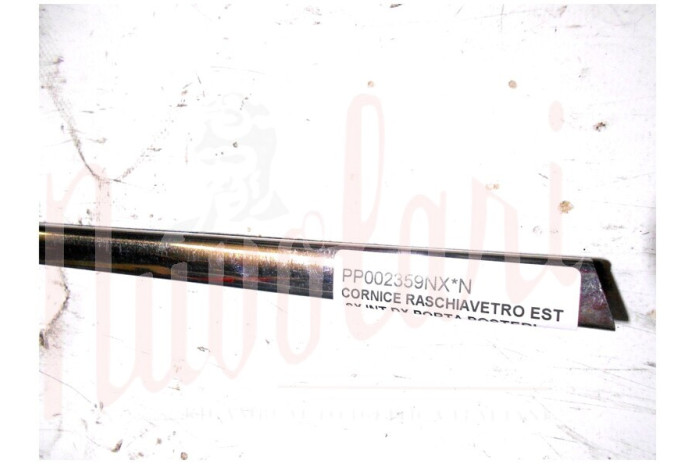 CORNICE RASCHIAVETRO EST SX-INT DX PORTA POSTERIORE (COMPLETA)