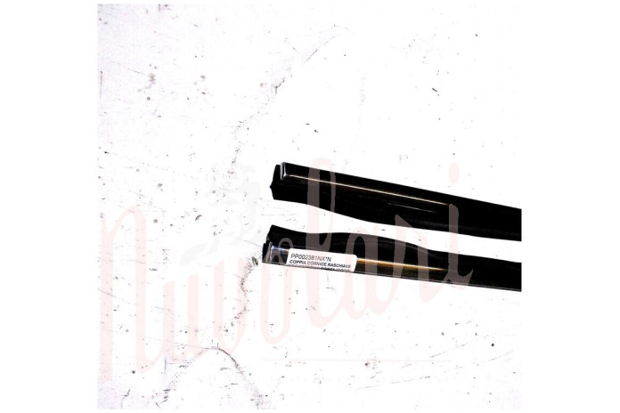 COPPIA CORNICE RASCHIAVETRO ESTERNO PORTA (COMPLETA REPLICA)