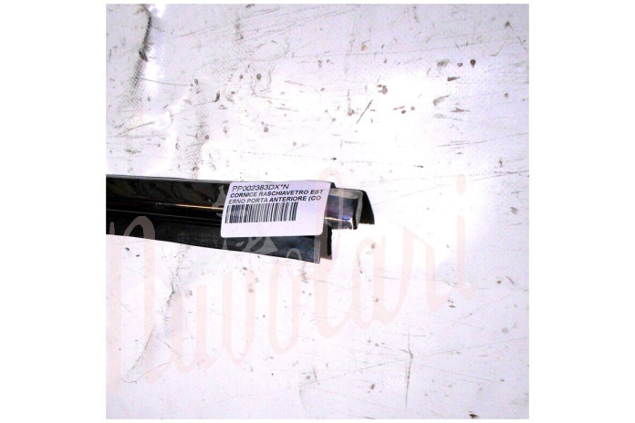 CORNICE RASCHIAVETRO ESTERNO PORTA ANTERIORE (COMPLETA)