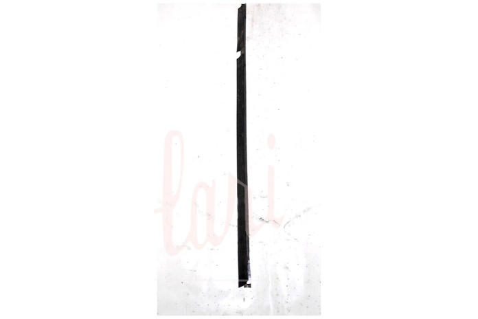CORNICE RASCHIAVETRO ESTERNO PORTA (COMPLETA INOX)
