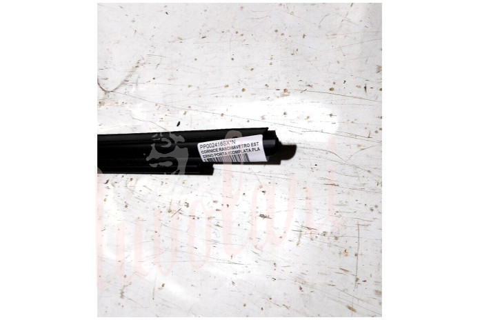 CORNICE RASCHIAVETRO ESTERNO PORTA (COMPLETO PLASTICA)