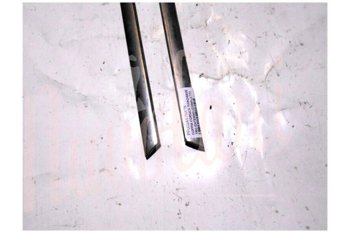 COPPIA CORNICE RASCHIAVETRO ESTERNO PORTA (COMPLETA)