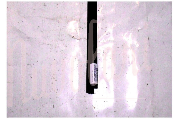 CORNICE RASCHIAVETRO ESTERNO PORTA (COMPLETA PLASTICA Cent 90.5)
