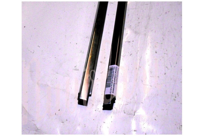 COPPIA CORNICE RASCHIAVETRO ESTERNO PORTA POSTERIORE (COMPLETA)