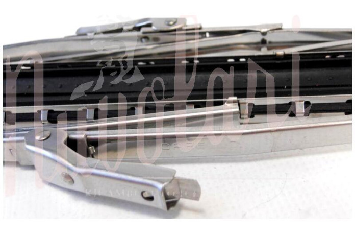 SPAZZOLE TERGI COPPIA ATTACCO P.28CM PER FIAT 500 D 
