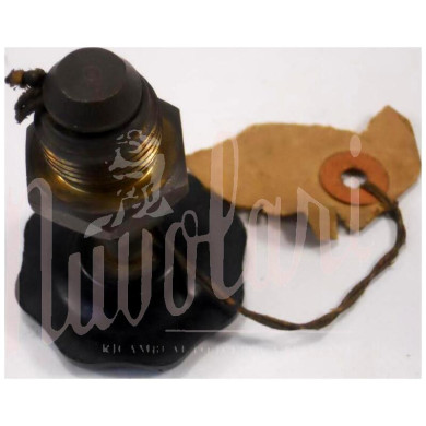 RUBINETTO RISCALDAMENTO(ROTELLA NERA IN PLASTICA)