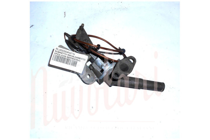 RUBINETTO RISCALDAMENTOSOFICA (ALLUMINIO CON TUBETTO+SRPENTINA)