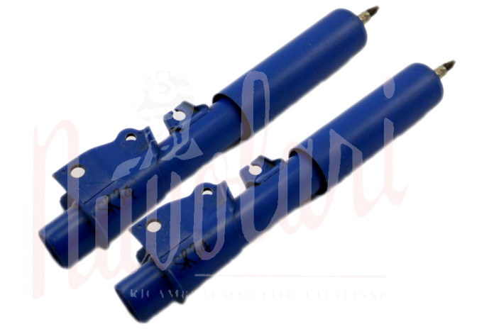 COPPIA AMMORTIZZATORI POSTERIORI CON SUPPORTO PER FIAT 128 s 