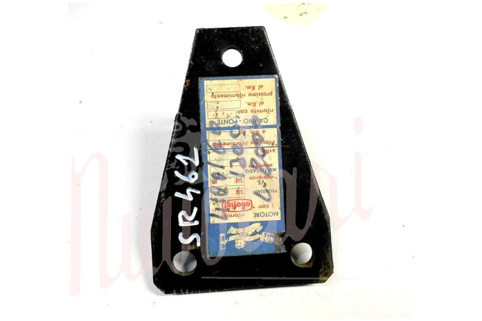 STAFFA SUPPORTO BALESTRA (CONPLETA DI SILENTBLOCK)