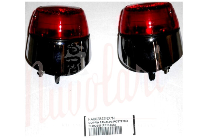 COPPIA FANALINI POSTERIORI ROSSI (REPLICA)