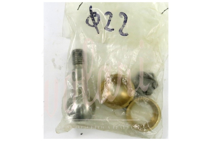 SNODO SFERICO STERZO CON BOCCOLE D.22