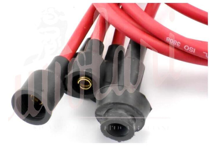 SERIE CAVI CANDELE ROSSI SILICONE