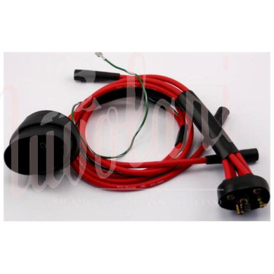 SERIE CAVI CANDELE ROSSI SILIC BOBINA LUNGO Cm 85