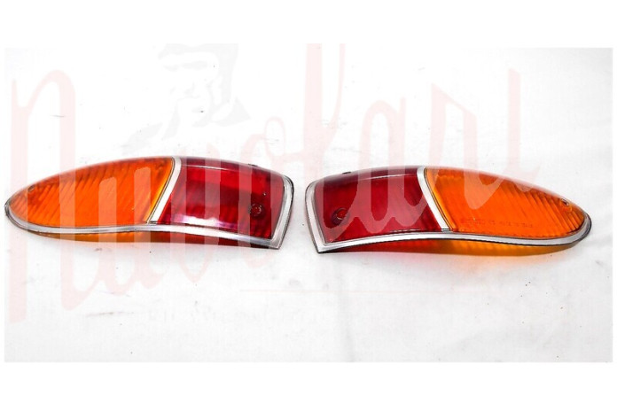 COPPIA LENTI FANALI POSTERIORI REPLICA CARELLO