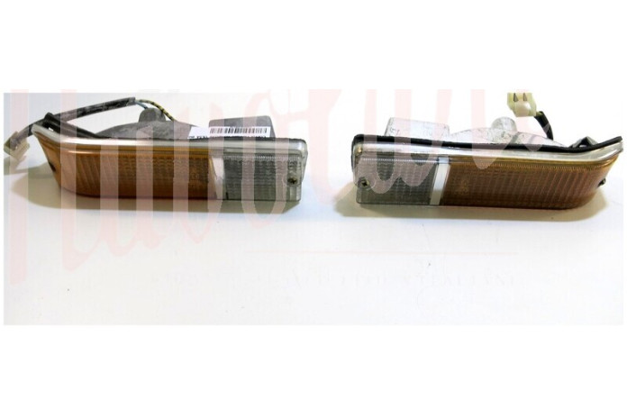 COPPIA FANALINI ANTERIORI OLSA BIANCO/ARANCIO