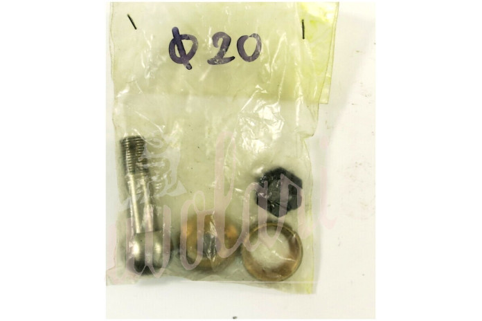 SNODO SFERICO STERZO CON BOCCOLE D.20