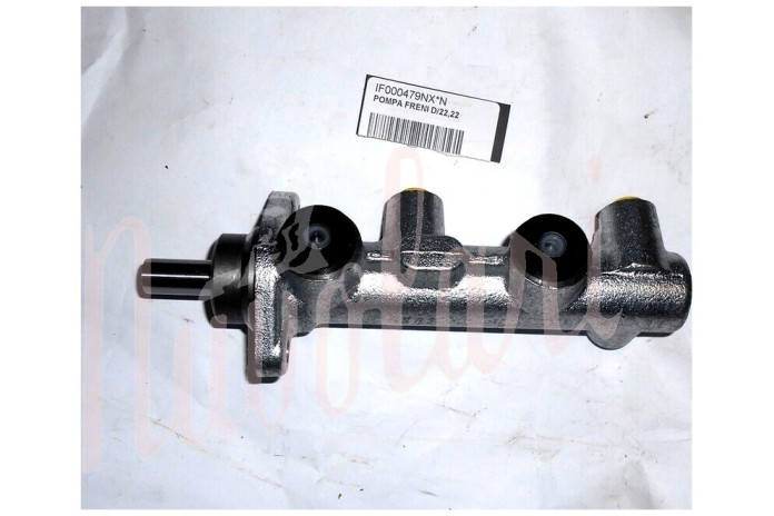 POMPA FRENO D/22,22 10X1 (3 USCITE)