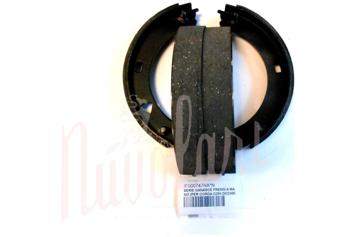 SERIE GANASCE FRENO A MANO ( 4 PEZZI PER CORDA CON OCCHIELLO)