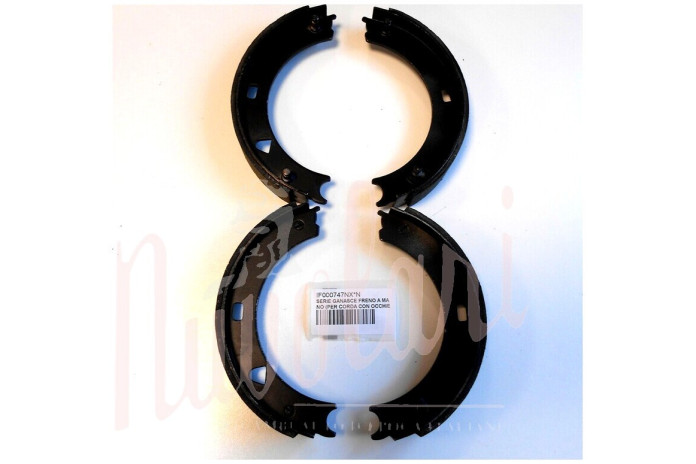 SERIE GANASCE FRENO A MANO ( 4 PEZZI PER CORDA CON OCCHIELLO)