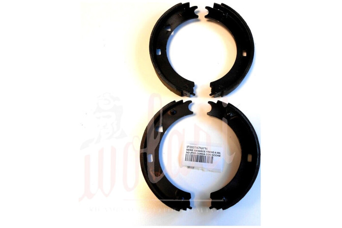 SERIE GANASCE FRENO A MANO ( 4 PEZZI PER CORDA CON OCCHIELLO)