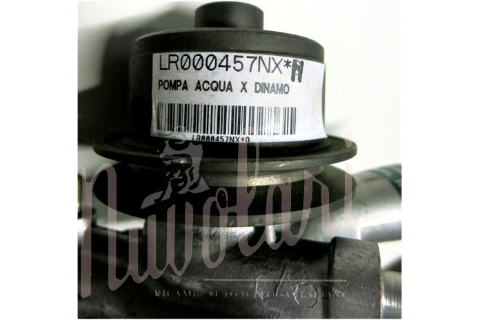 POMPA ACQUA CON DINAMO PULEGGIA PICCOLA