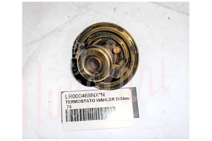 TERMOSTATO WAHLER D/54mm 74°(CON VALVOLA SPURGO)