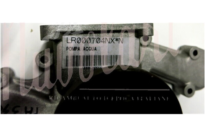 POMPA ACQUA CAR NO PULEGGIA