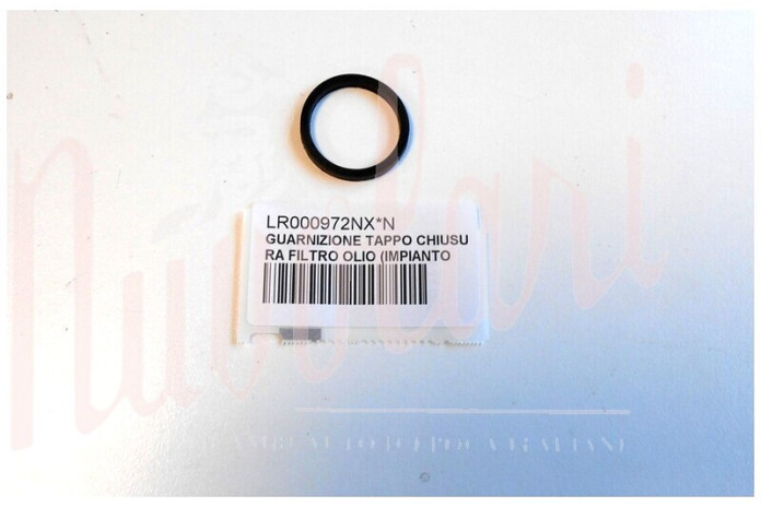 GUARNIZIONE TAPPO CHIUSURA FILTRO OLIO (IMPIANTO FISPA)