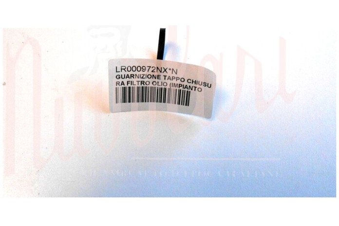 GUARNIZIONE TAPPO CHIUSURA FILTRO OLIO (IMPIANTO FISPA)