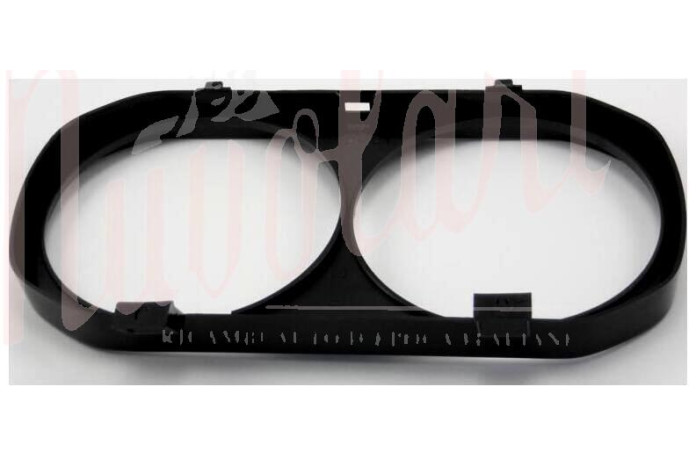 CORNICE FARO DOPPIO PLAST. NERA