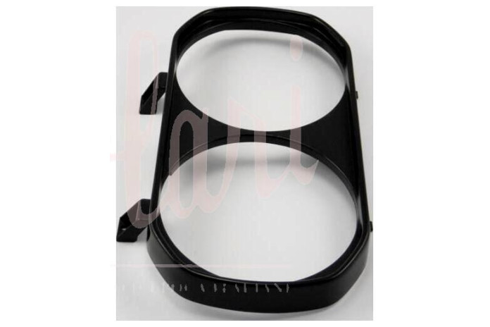 CORNICE FARO DOPPIO PLAST. NERA