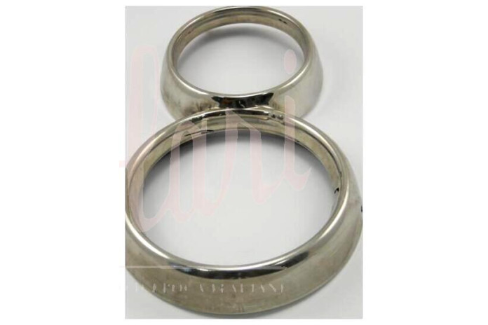 CORNICE FARO ESTERNA DOPPIO FARO INOX