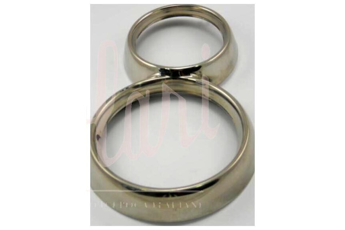 CORNICE FARO ESTERNA DOPPIO FARO INOX