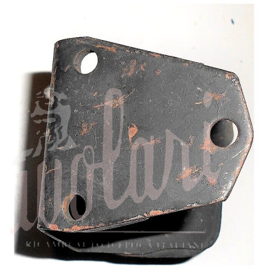 SUPPORTO MOTORE H65 LATO SCARICO CON STAFFA ALTA