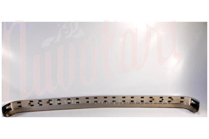 PARAURTI ANTERIORE CROMATO C/GOMMA ALTA